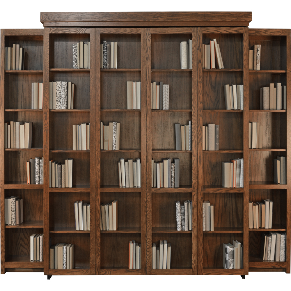 Solid Wood Furniture Bifold Bookcase Wall Bed Stuart David